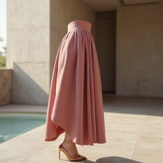 Women's Petal-Shaped Statement Skirt