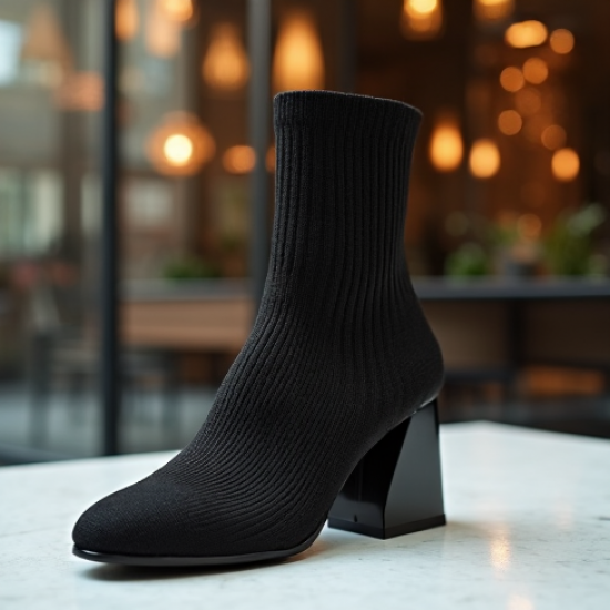 Women's Textured Sock Bootie