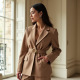 Women's Belted Structured Jacket