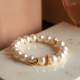 Women's Pearl Charm Bracelet