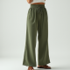 Women's Low Waist Paperbag Pants