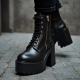Women's Platform Chunky Heel Boot