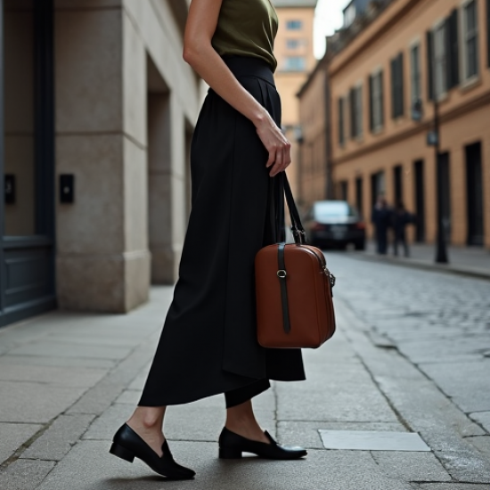 Women's Asymmetric Hem Culottes