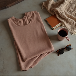 Women's Side Slit Cut-Out Top