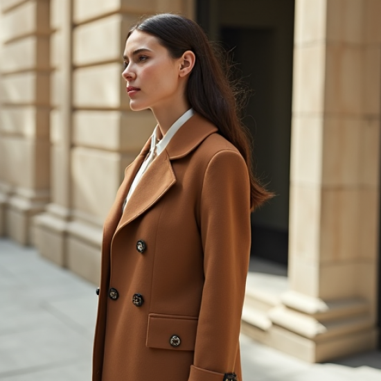 Women's Mini Wool Coat