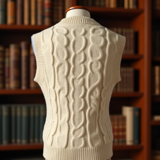 Women's College Crest Knit Vest