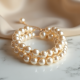 Women's Pearl Layered Bracelet