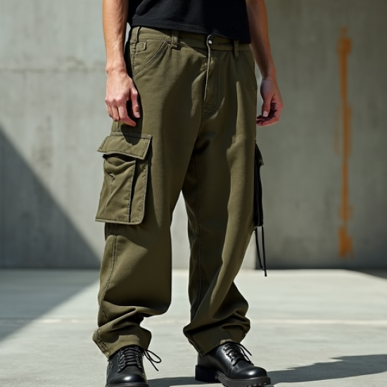 Women's Ultra Low Waist Cargo Pants