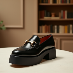 Women's Platform Heel Loafer