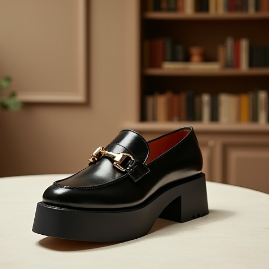 Women's Platform Heel Loafer
