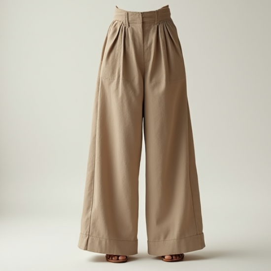 Women's Lantern Leg Trousers