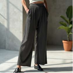 Women's Pleated Harem Trousers