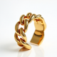 Women's Bold Curb Chain Cuff