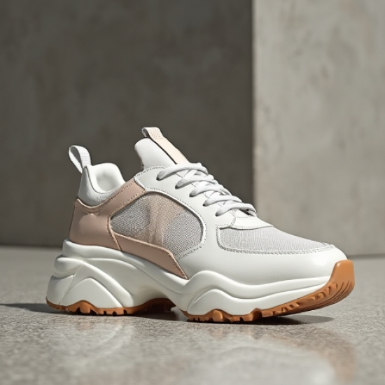 Women's Mesh Panel Chunky Sneaker