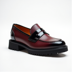 Women's Two-Tone Chunky Loafer