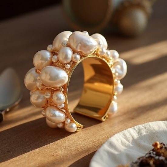 Women's Freshwater Pearl Cuff