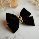Women's Chain Detail Hair Bow