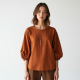 Women's Umber Balloon Sleeve Top