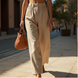 Women's Lantern Leg Trousers