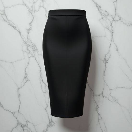 Women's Everyday High Waist Pencil Skirt