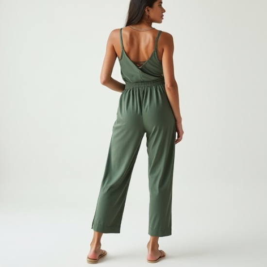 Women's Relaxed Athleisure Jumpsuit