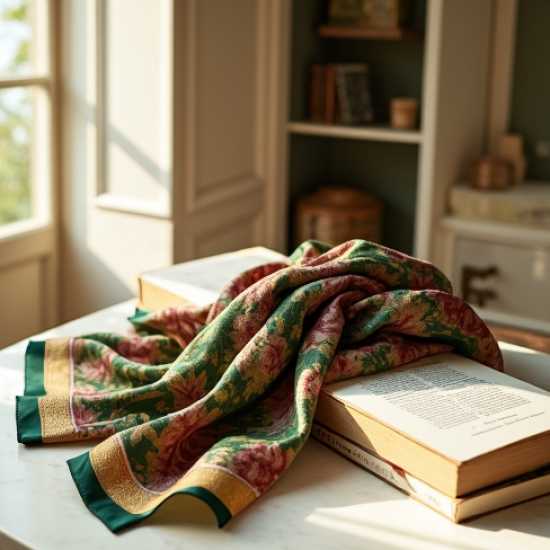 Women's Oversized Silk Scarf