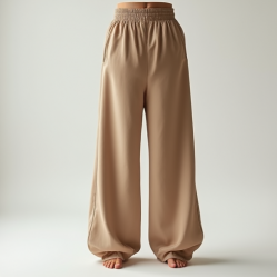 Women's Gathered Ankle Pants