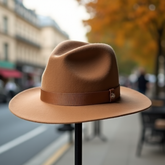 Women's Wool Wide Brim Hat