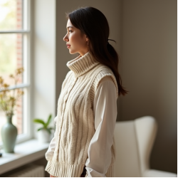 Women's Knit Vest Layering Piece