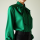 Women's Maximalist Bow Blouse