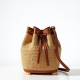 Women's Raffia Bucket Bag