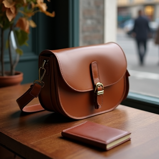 Women's Leather Saddle Bag