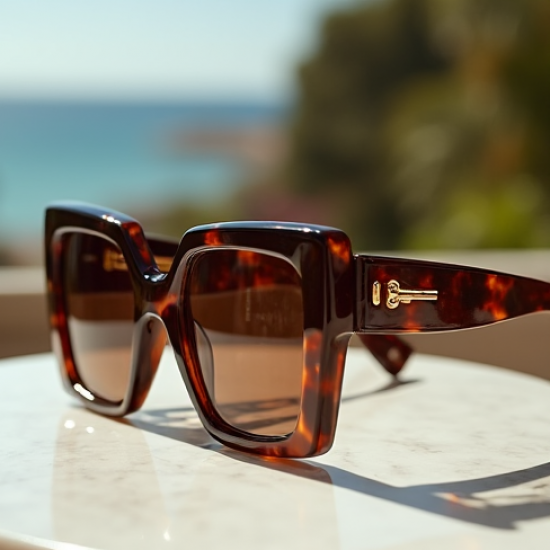 Women's Giant Square Shades