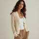 Women's Net Sleeve Cardigan