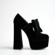 Women's Bow Detail Platform Mary Jane