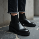 Women's Thick Heel Chelsea Boot