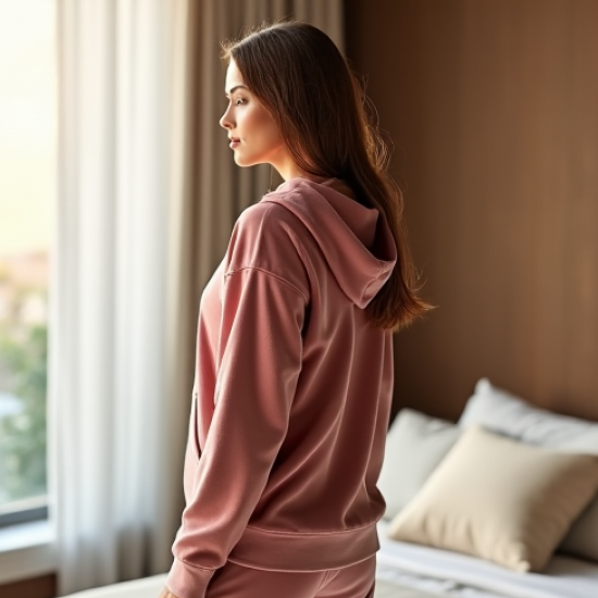 Women's Velour Matching Tracksuit