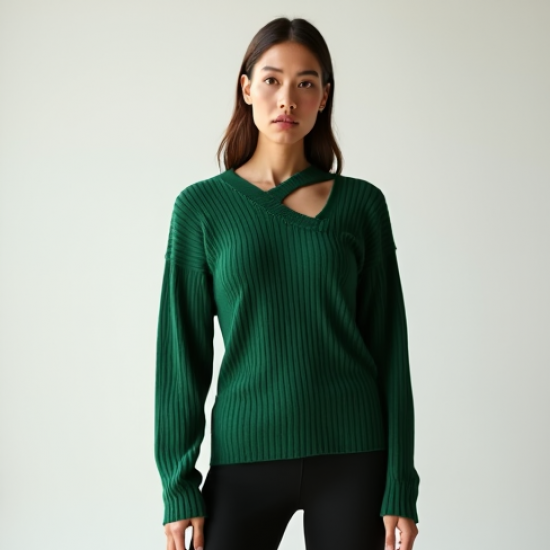 Women's Side Cut-Out Knit Top