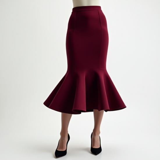Women's Trumpet Hem Pencil Skirt