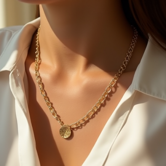 Women's Minimal Gold Chain Necklace