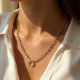 Women's Minimal Gold Chain Necklace