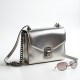 Women's Silver Crossbody Bag