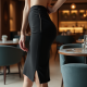 Women's Simple High Waist Knee Skirt