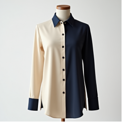 Women's Two-Tone Shirt