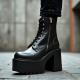 Women's Platform Chunky Heel Boot