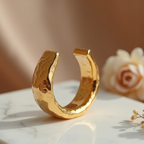 Women's Metallic Ear Cuff