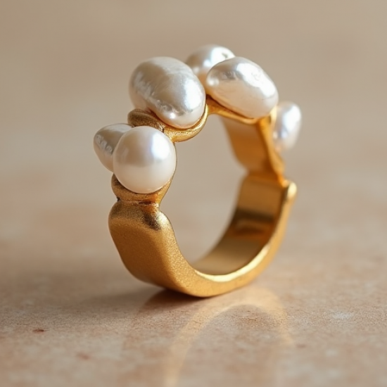 Women's Pearl Ear Cuff
