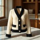 Women's Mini Boucle Cardigan Coat