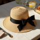 Straw Cloche Hat