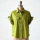 Women's Lime Green Utility Shirt